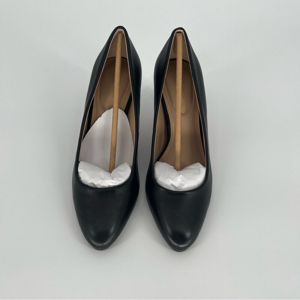 Giani Bernini Verronica Almond Toe Pump heels black beauty - 7 - Picture 5 of 14